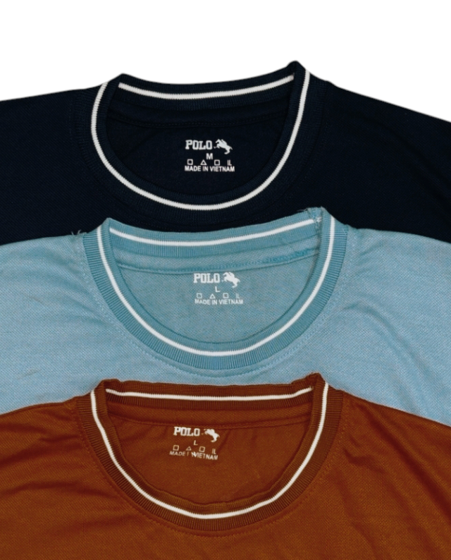 Cew neck polo ( pack of 2 )