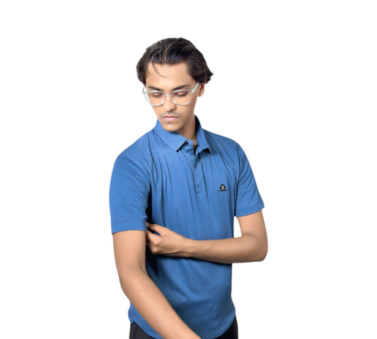 Classic Blue Polo Ensemble