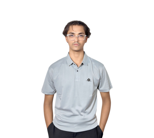 Grey Clarity Polo